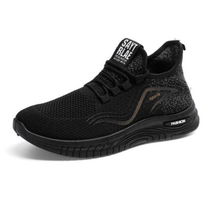 Black Fly Knit Shoe